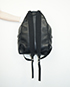 Rubber Backpack, £795, Handbags, Black, Leather, Back view